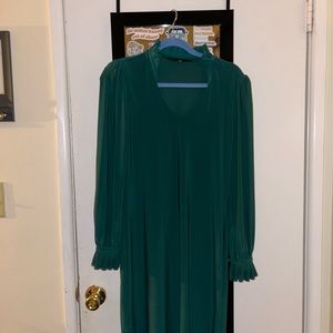 COPY - White House Black Market Green Formal Dress